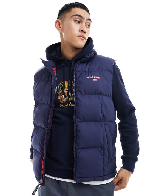 Polo Ralph Lauren - Sport Capsule - Bodywarmer in marineblauw