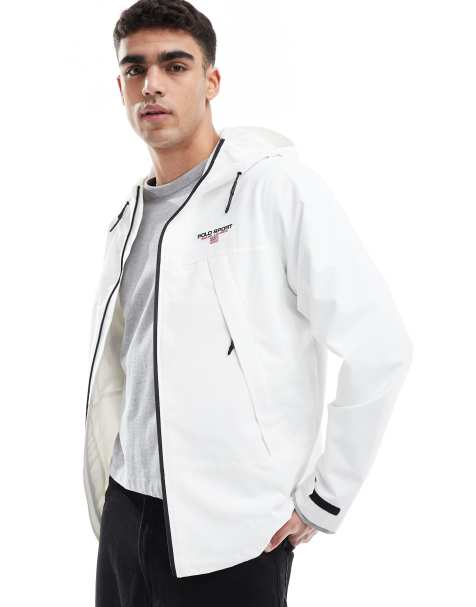 Polo Ralph Lauren - Sport Capsule - Eastview - Geïsoleerd windjack met capuchon in wit - view 1