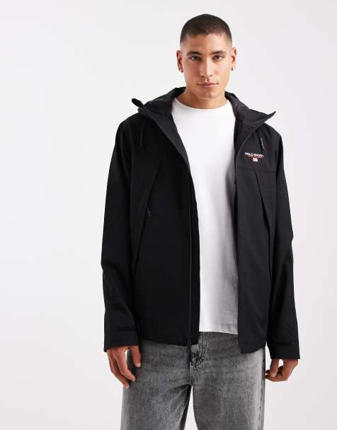 Polo Ralph Lauren – Sport Capsule Eastview – Isolierte Bomberjacke in Schwarz mit Kapuze und Logo - view 1