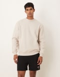 [Polo Ralph Lauren] Polo Ralph Lauren Sport capsule flag logo relaxed fit sweat shorts in black L black