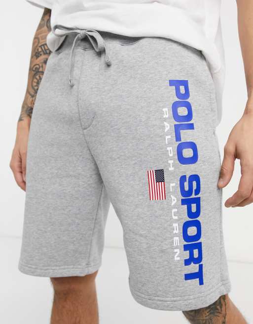 Fleece clearance polo shorts