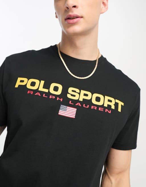 Black polo 2025 sport t shirt