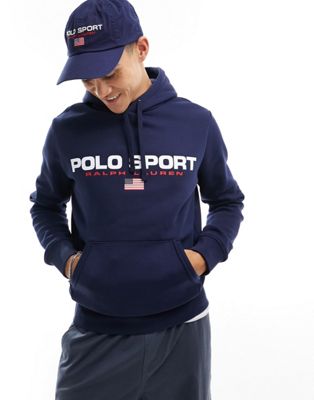 Polo Ralph Lauren Sport Capsule hoodie in navy