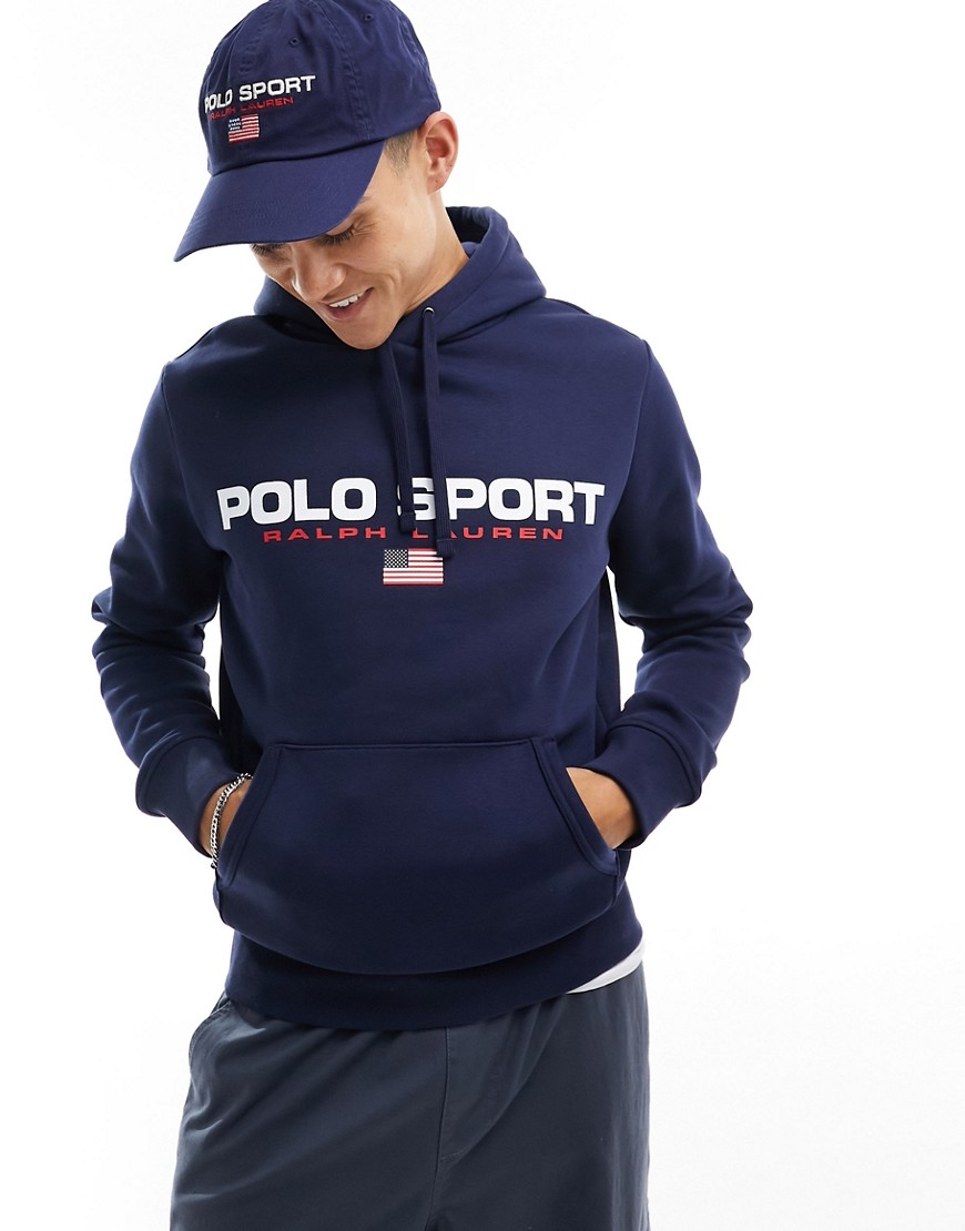 Polo Ralph Lauren Sport Capsule hoodie in navy