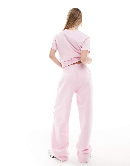 Polo Ralph Lauren - Sport Capsule - Joggers rosa con logo laterale, 2 di 5