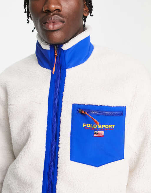 Polo sport jacket clearance blue