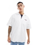 [Polo Ralph Lauren] Polo Ralph Lauren Sport Capsule logo pocket short sleeve chino shirt oversized fit in white L white