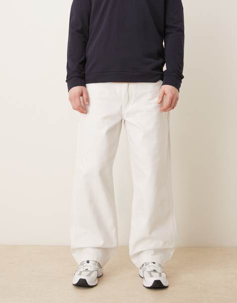Polo Ralph Lauren Sport Capsule loose fit carpenter trousers in cream