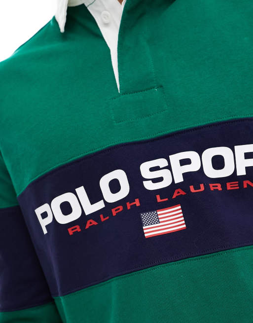 Polo Ralph Lauren - Sport Capsule - Polo de rugby - Vert, 2 de 4