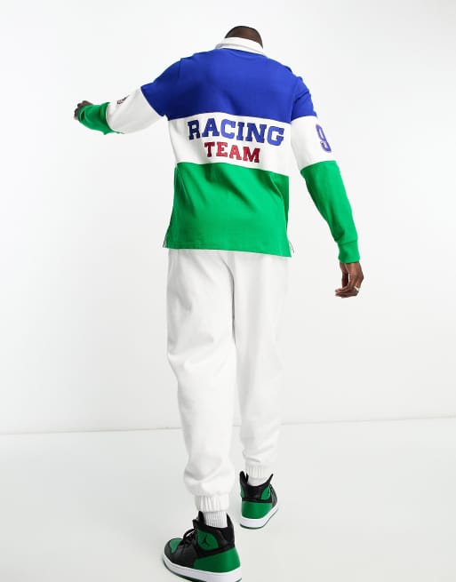 Polo Ralph Lauren sport capsule racing color block rugby polo