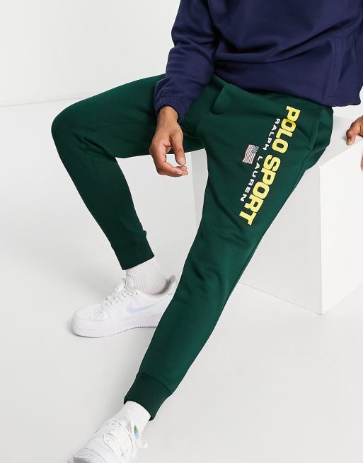 Green best sale polo joggers