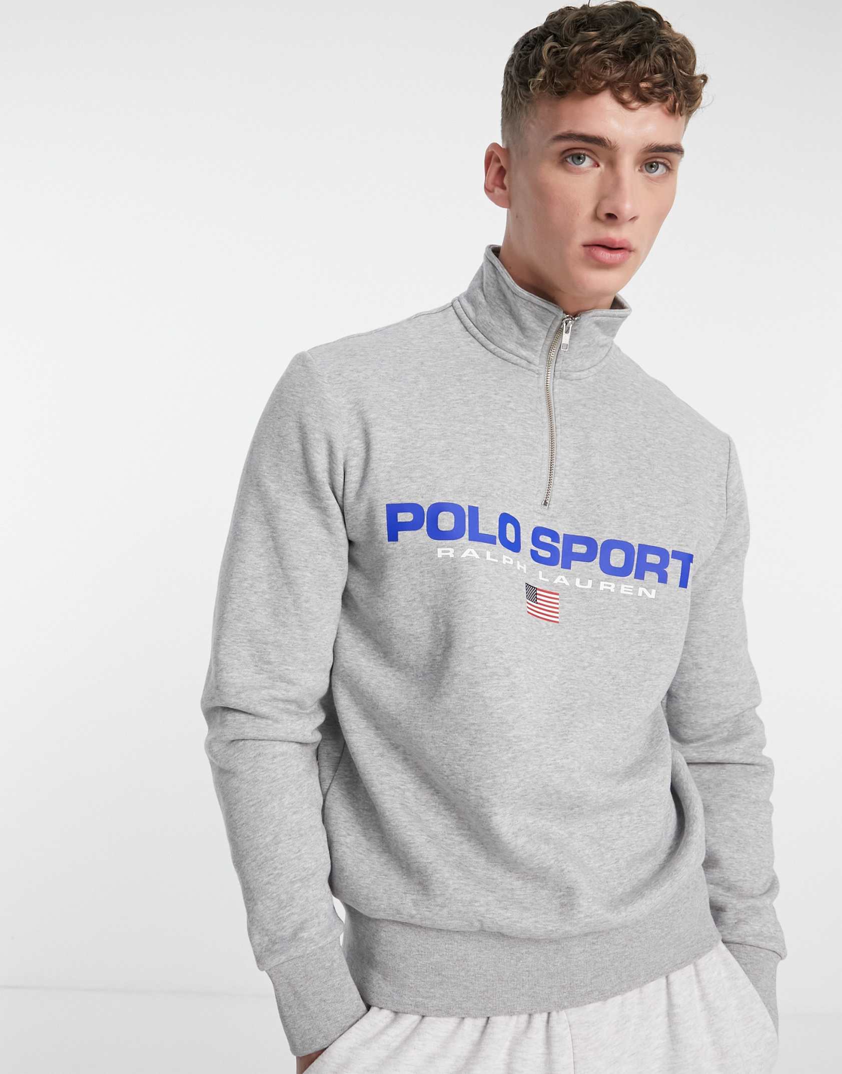 Polo sport half zip sweatshirt online