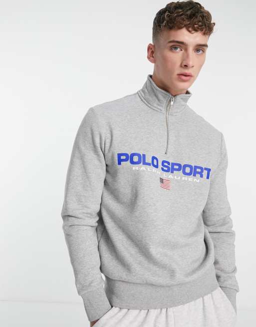 Polo sport half zip cheap sweatshirt