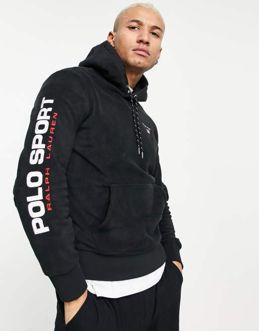 Polo sport hoodie store black