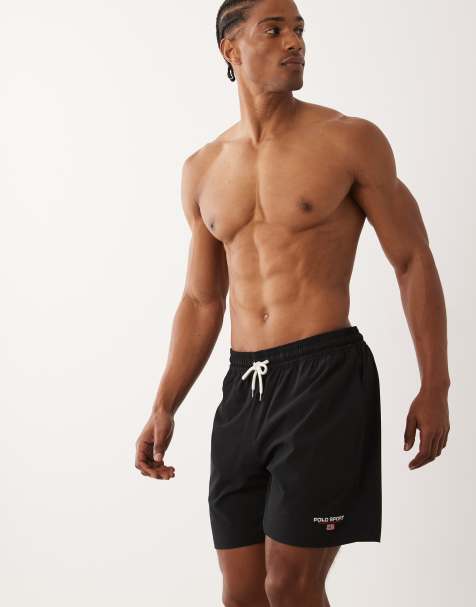 Polo Ralph Lauren - Sport Capsule - Short de bain à logo - Blanc - view 1