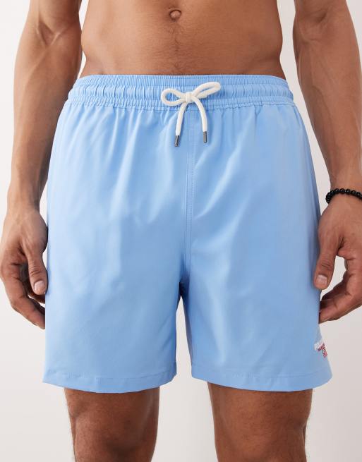 Polo Ralph Lauren - Sport Capsule - Short de bain à logo - Bleu, 4 de 5