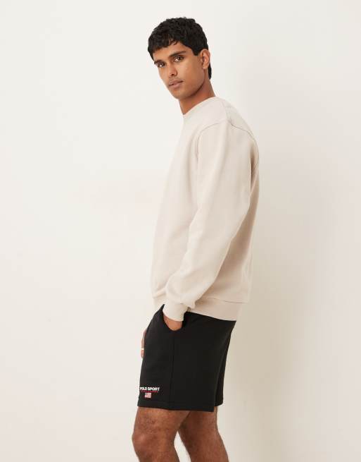 Polo Ralph Lauren - Sport Capsule - Short décontracté en molleton à logo drapeau - Noir, 3 de 5