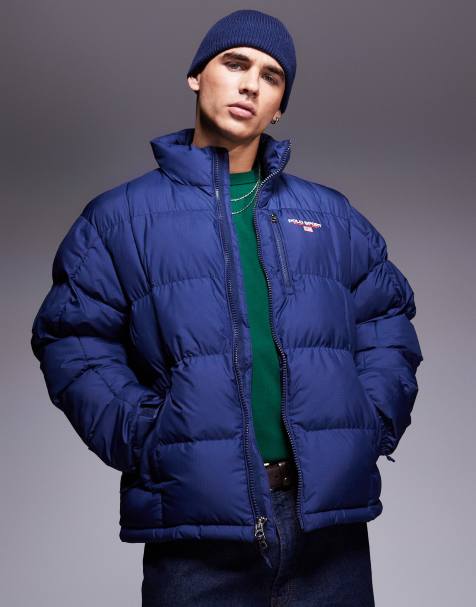 Polo Ralph Lauren – Sport Capsule – Steppjacke in Marineblau mit Logo - view 1