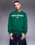 Polo Ralph Lauren Sport Capsule sweatshirt in green