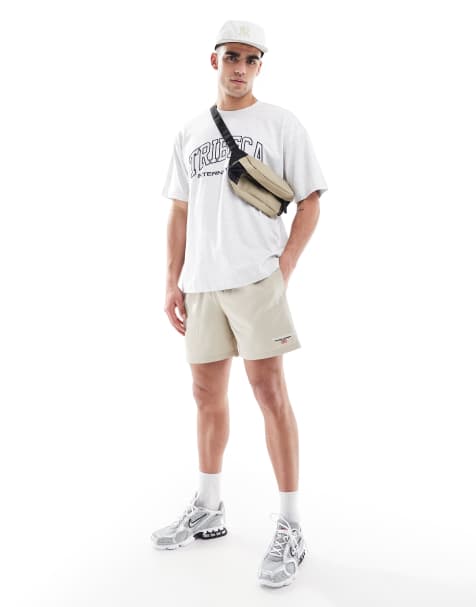 Polo Ralph Lauren - Sport Capsule Traveler - Short de bain à petit logo - Taupe - view 1