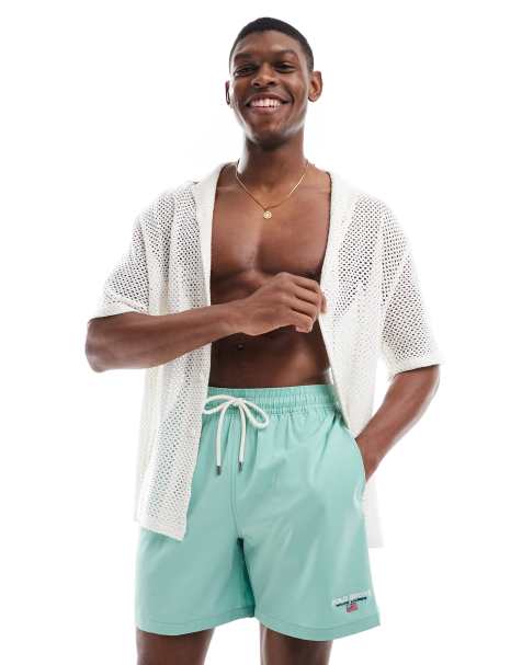 Polo Ralph Lauren - Sport Capsule - Traveler - Zwemshort met klein logo in lichtgroen - view 1