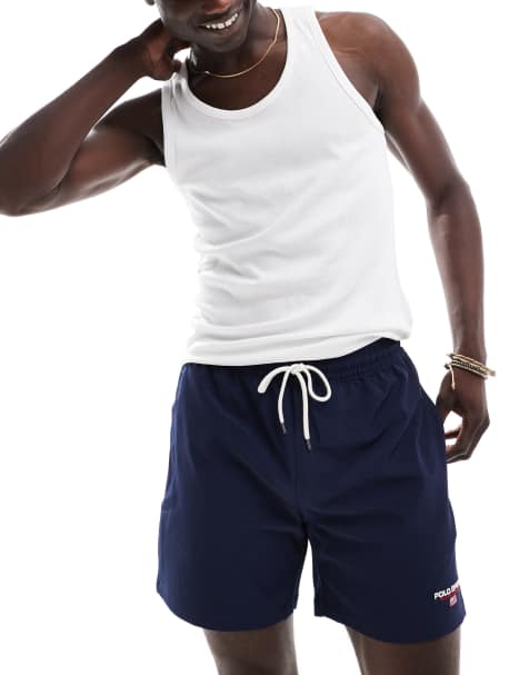Polo Ralph Lauren - Sport Capsule - Zwemshort in marineblauw - view 1