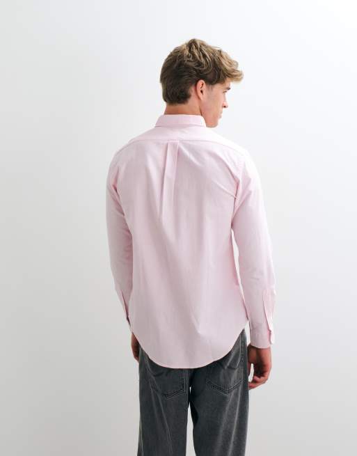 Polo Ralph Lauren Sport Custom Fit Oxford-Hemd in Hellrosa, 3 von 5