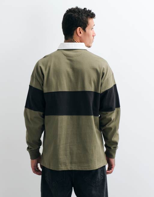 Polo Ralph Lauren Sport heavyweight ruby shirt in khaki , 4 of 10