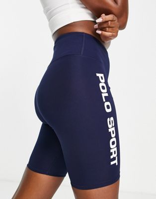 Polo Ralph Lauren Sport legging shorts in navy - ASOS Price Checker