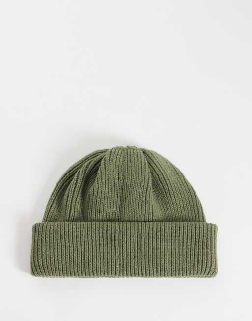 Polo Ralph Lauren sport logo beanie in khaki, 3 of 3