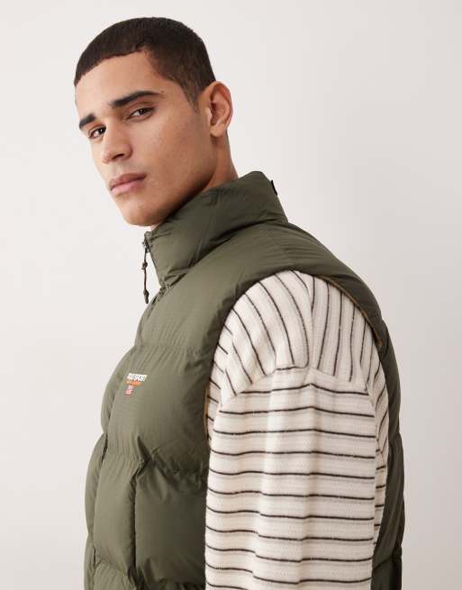 Polo Ralph Lauren Sport padded vest in khaki green, 4 of 5