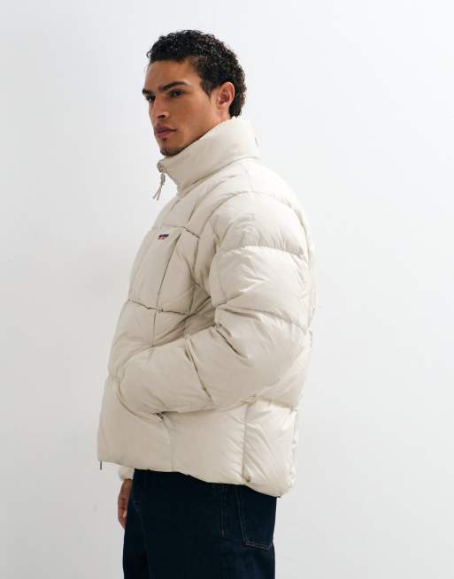 Polo Ralph Lauren sport pufferjack in gebroken wit, 4 van 5