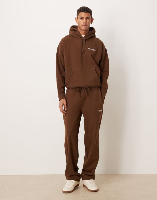 POLO Ralph Lauren コーデュロイセットアップ S ブラウン Polo Ralph Lauren Sport relaxed fit heavyweight co-ord joggers in