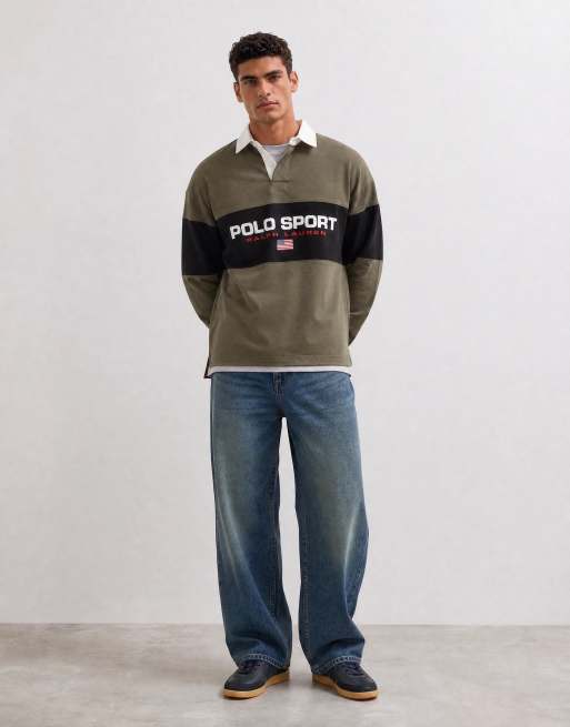 Polo Ralph Lauren Sport schweres Hemd in Khaki, 9 von 10