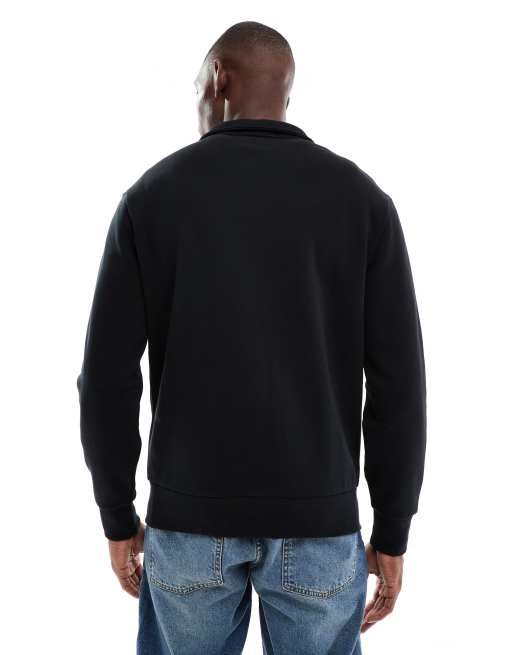 Polo Ralph Lauren - Sport - Sweat à logo drapeau et demi-fermeture éclair - Noir, 3 de 5