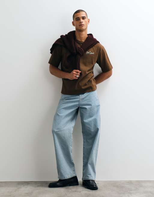 Polo Ralph Lauren Sport t-shirt coupe relaxed marron, 5 de 10