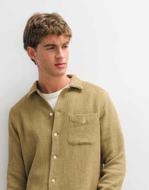 Polo Ralph Lauren Sport woven shirt in khaki, 2 of 5
