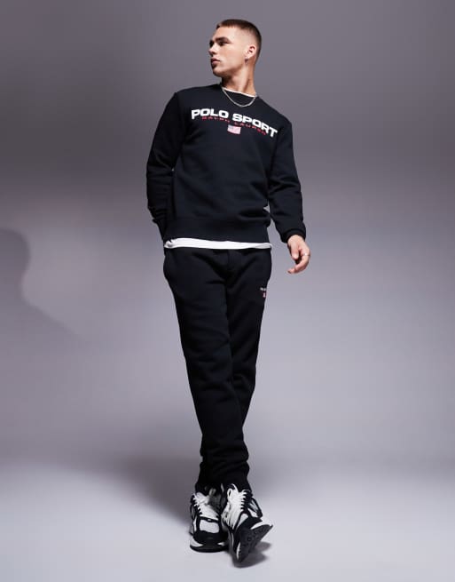 Polo Ralph Lauren Sports Capsule crew neck logo sweatshirt in