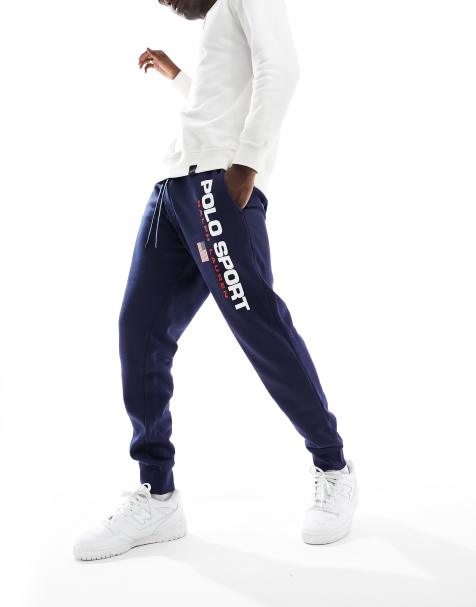 Navy Essential Cuffed Joggers