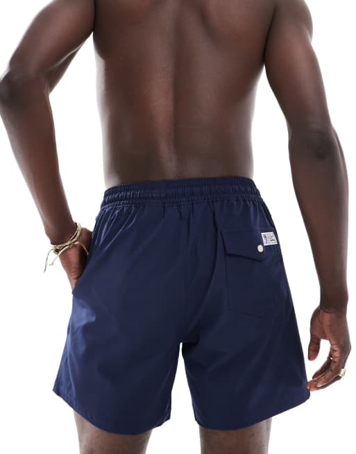 Polo Ralph Lauren Sports capsule swim shorts in navy ASOS