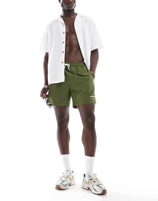 Polo Ralph Lauren – Sports Capsule – Zielone szorty kąpielowe