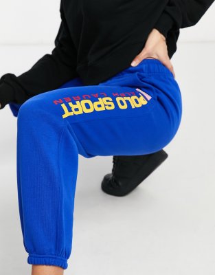 polo blue sweatpants