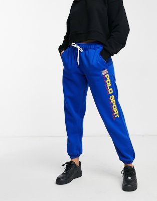 polo blue sweatpants