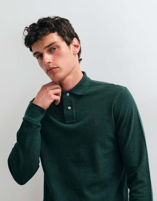Polo Ralph Lauren standard fit short sleeve sweater pullover in green, 2 of 5