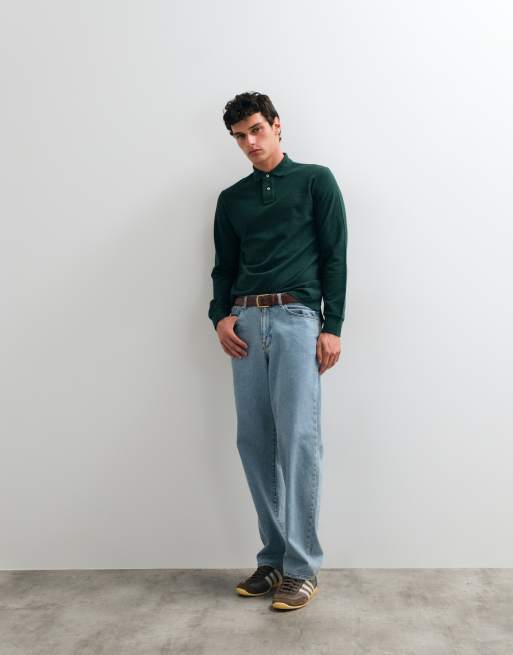 Polo Ralph Lauren standard fit short sleeve sweater pullover in green, 3 of 5