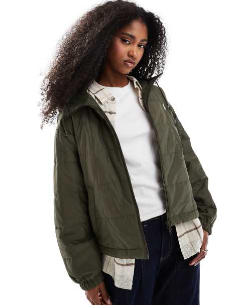 Polo Ralph Lauren – Steppjacke in Olivgrün mit Logo - view 1