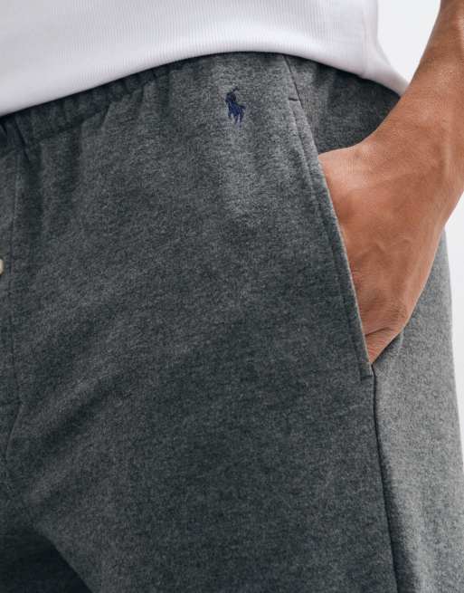Polo Ralph Lauren stickade loungebyxor i mörkgrått, 4 av 5