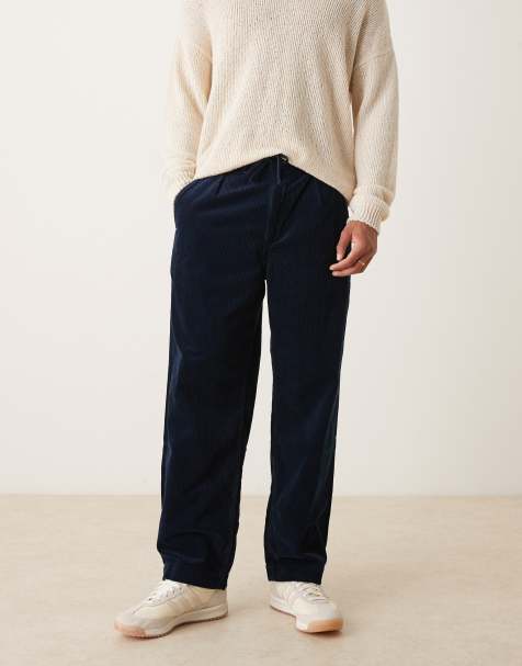 Polo Ralph Lauren straight leg cord pants in navy - view 1