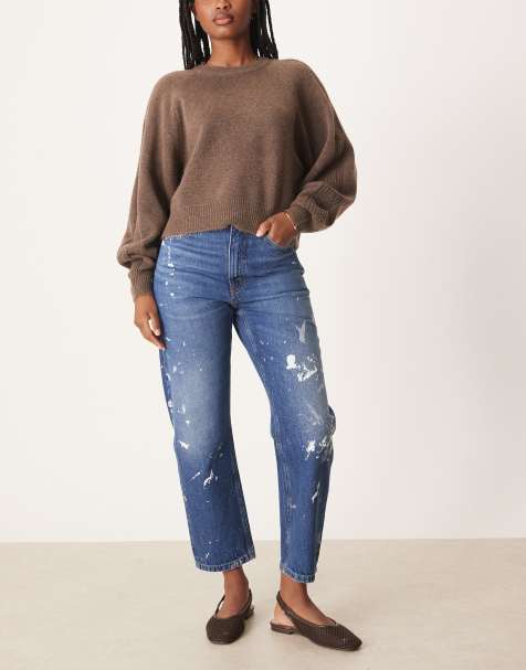 Polo Ralph Lauren straight leg jeans in mid blue - view 1