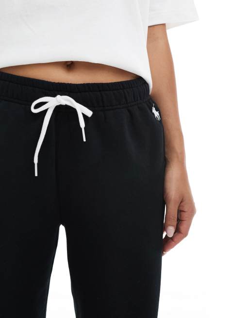 Polo Ralph Lauren straight leg joggers in black, 3 of 5
